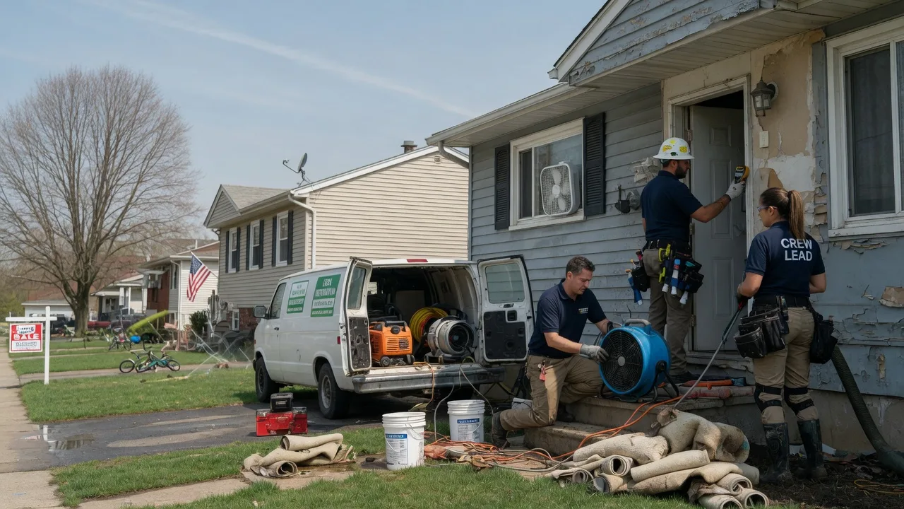Flood Cleanup in Spotswood, NJ near me